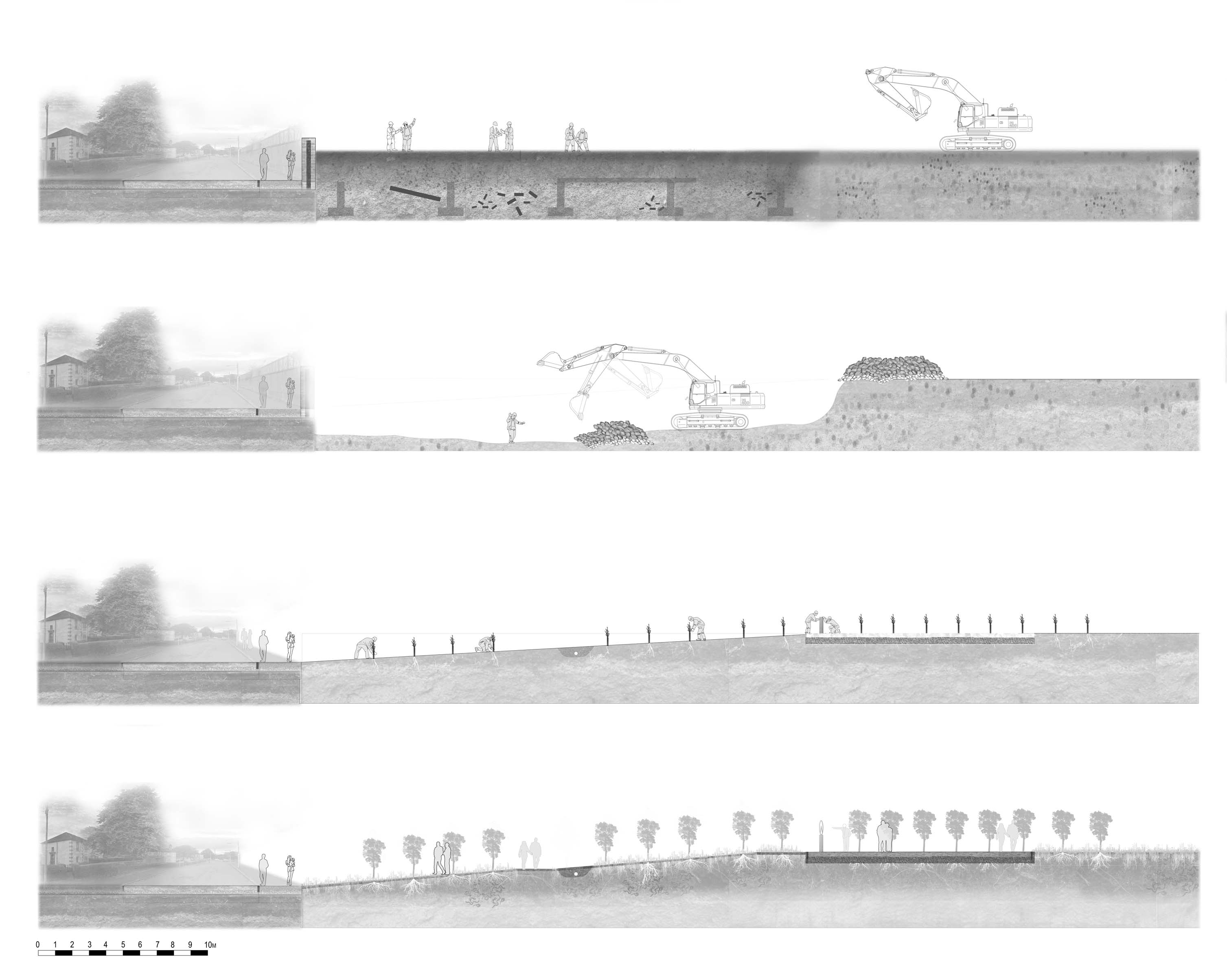 Land Alteration Visual Connector