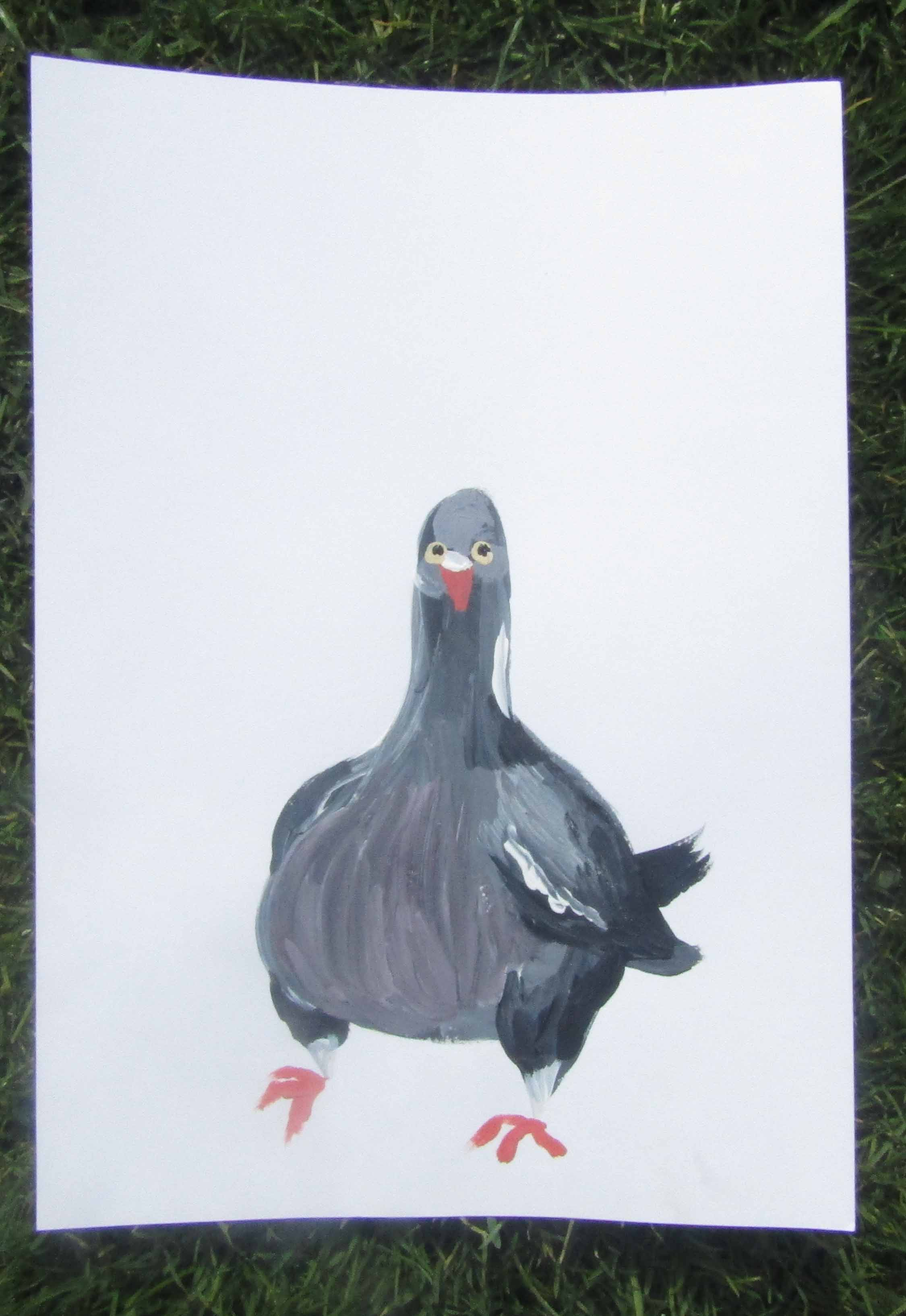 A4, Acrylic Paint on Paper