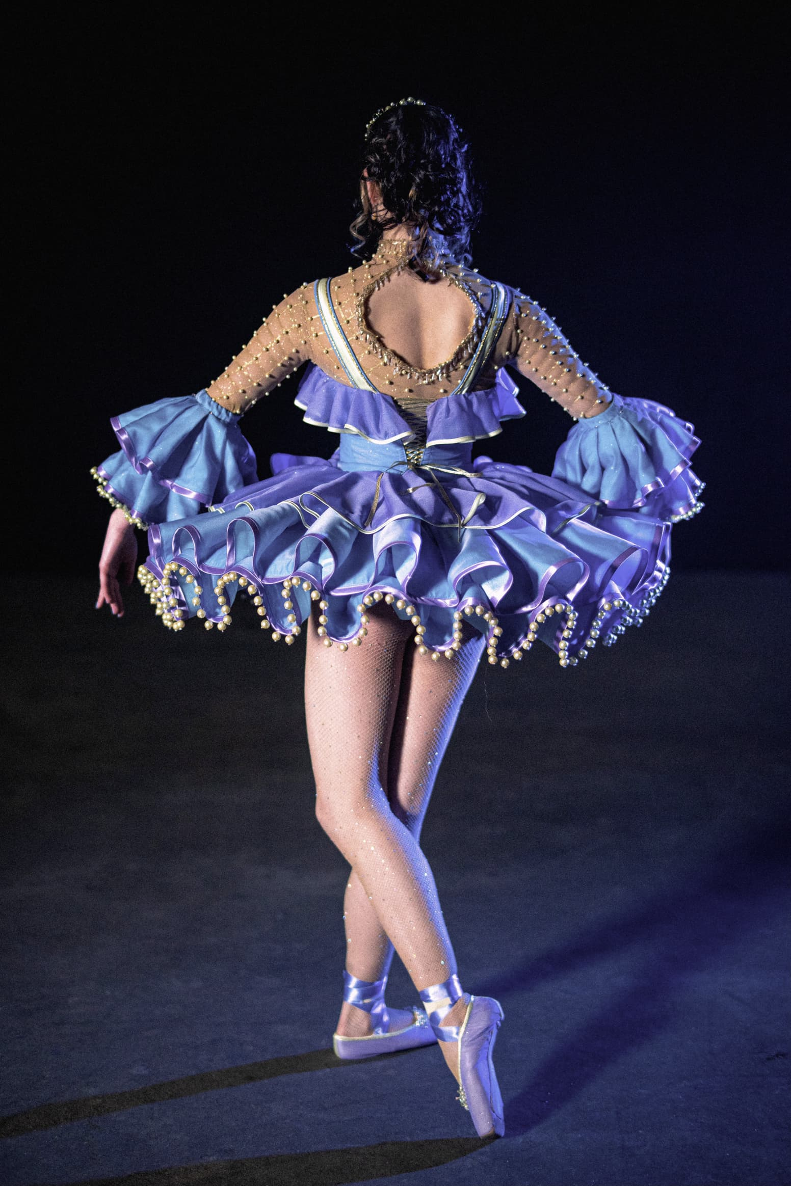 The Sugar-Plum Fairy Back View photographed by Sandy Butler 