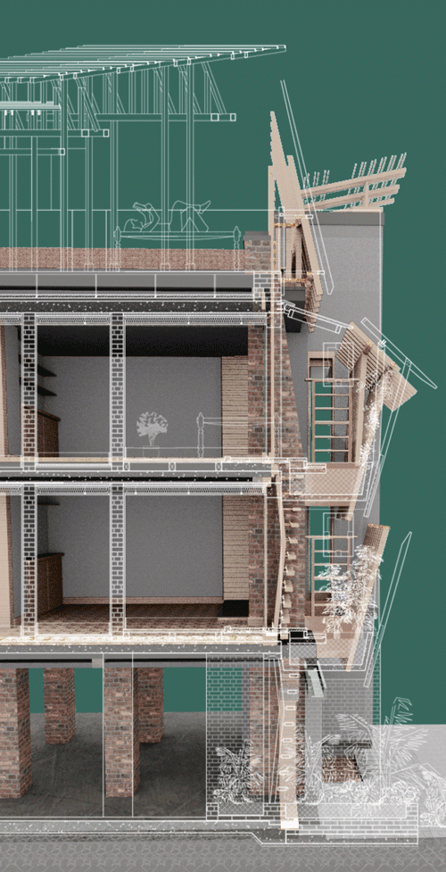 Balcony Detail Model