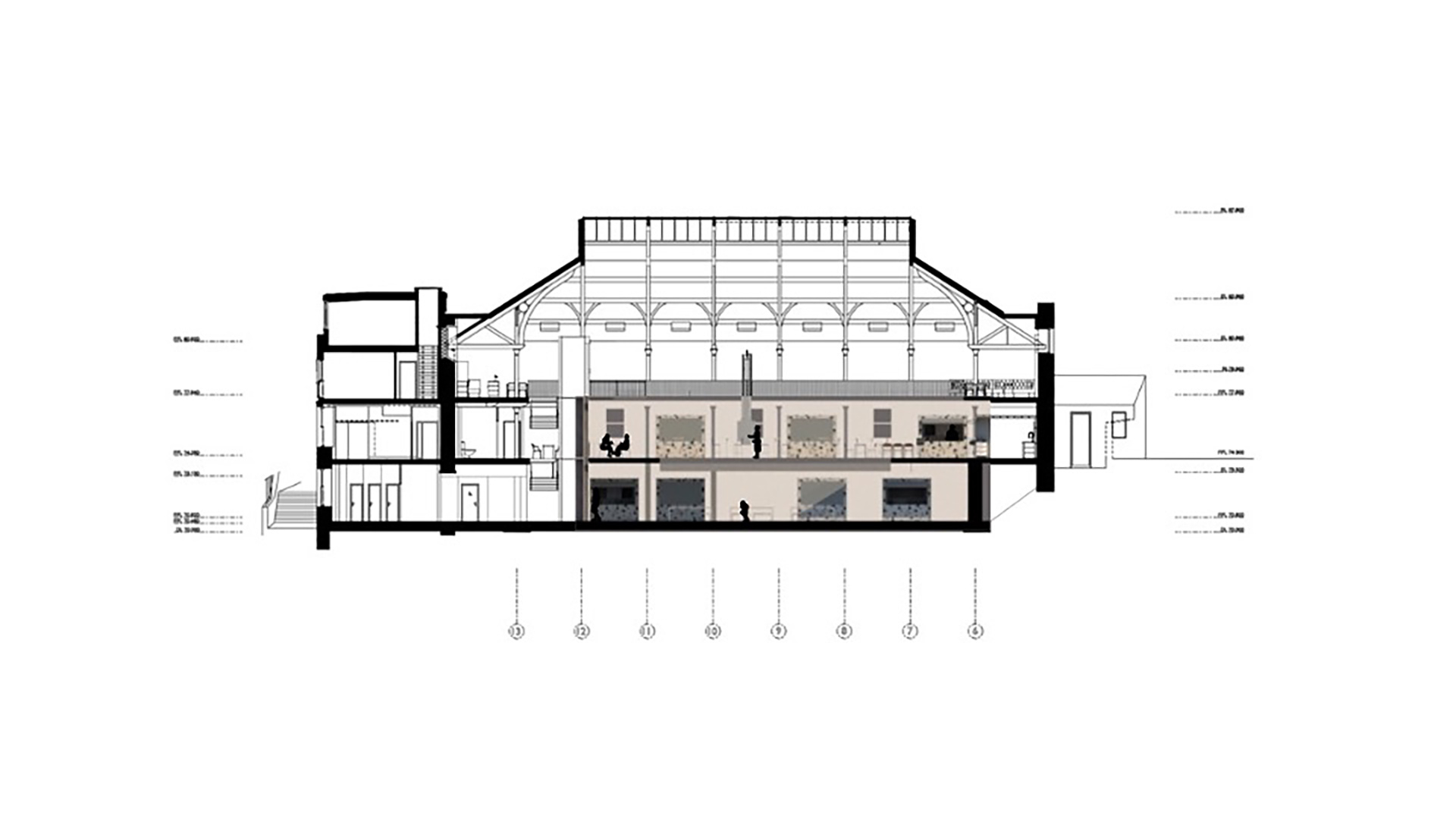Rendered Section AA