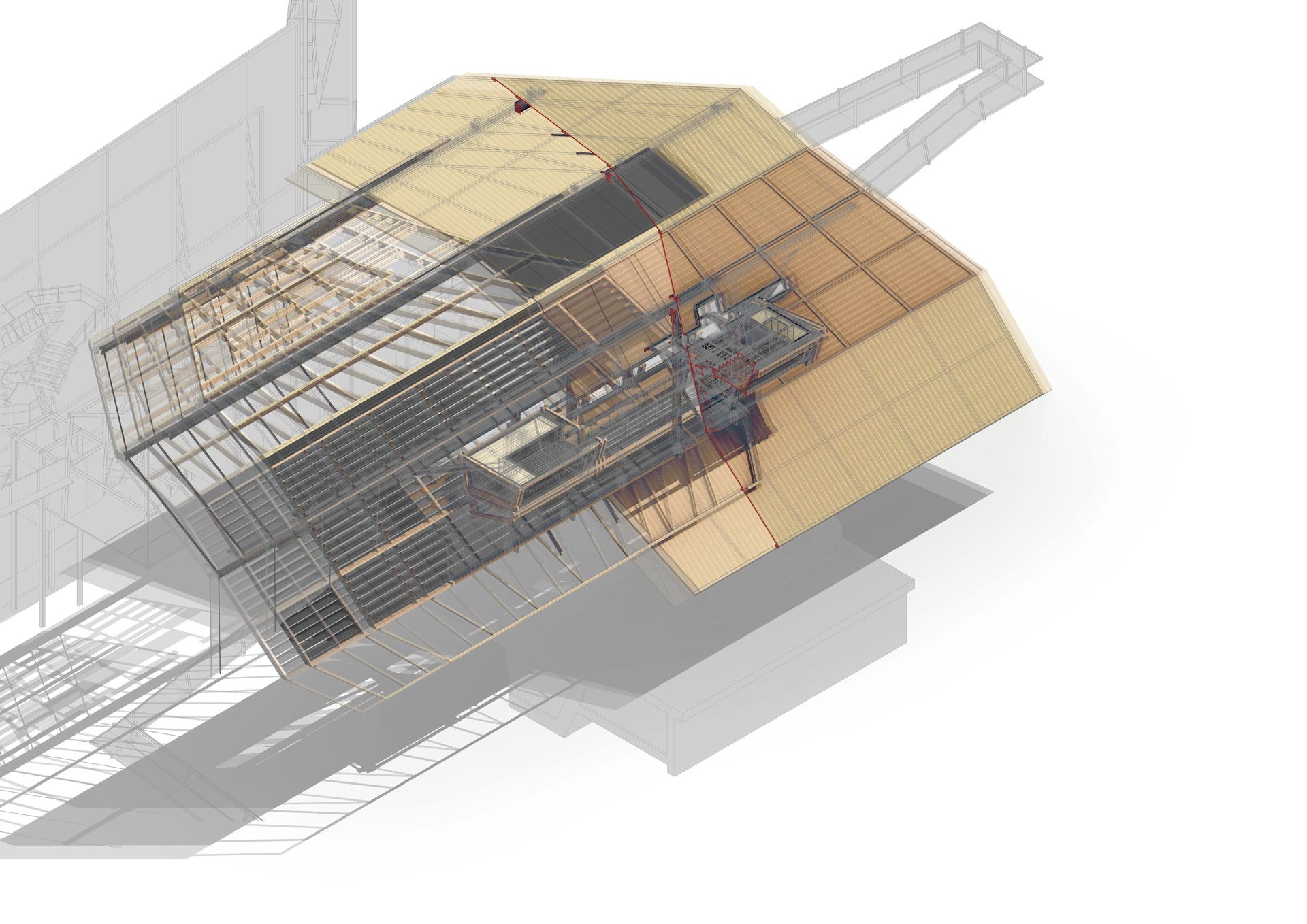 Isometric View, Façade