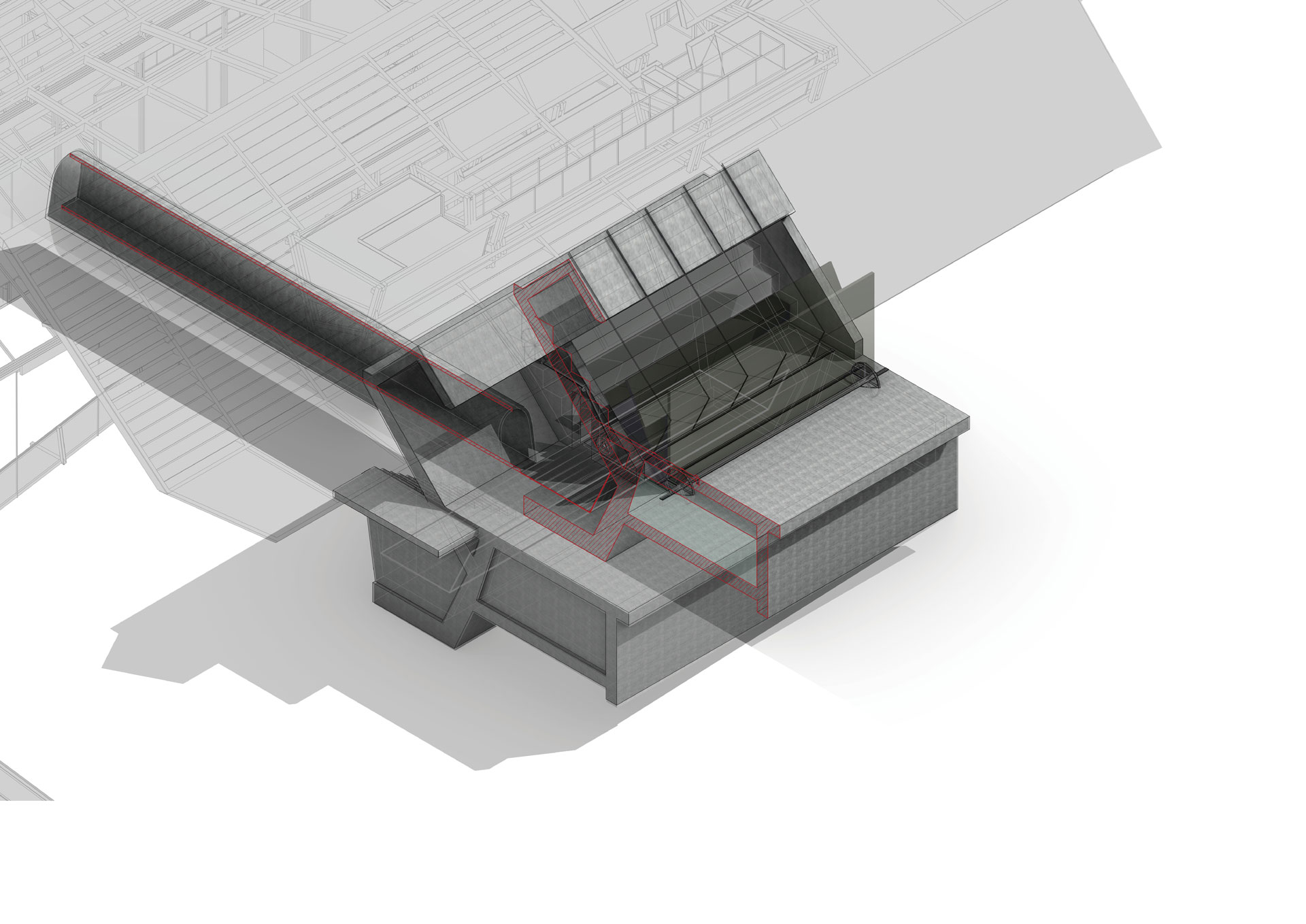 Isometric View, Basement 