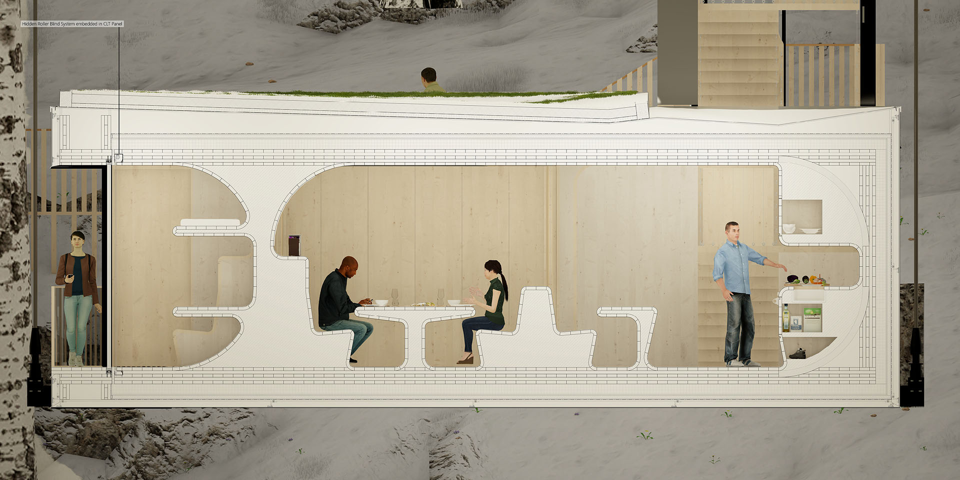 Detail Section E