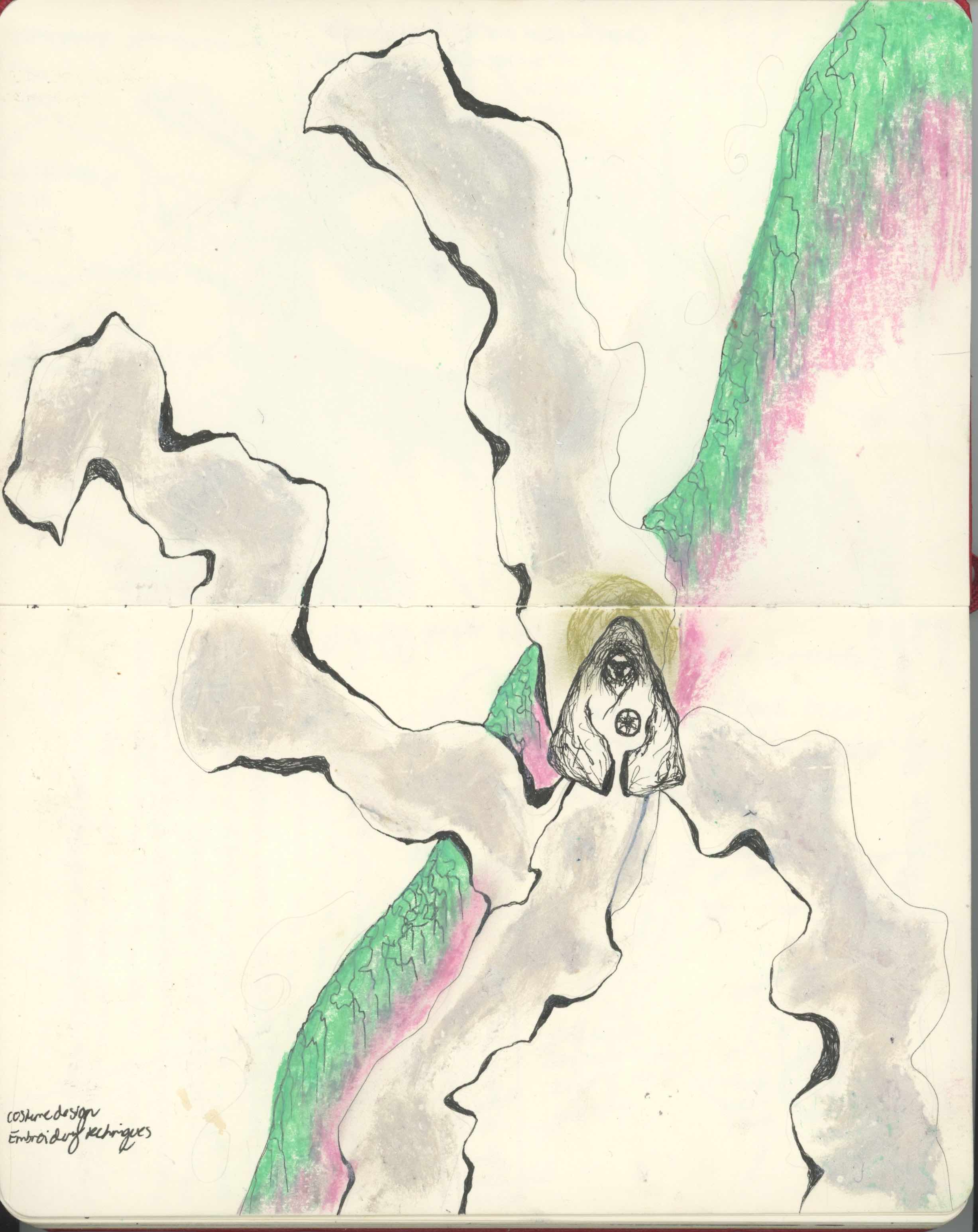 drawing of alliyah