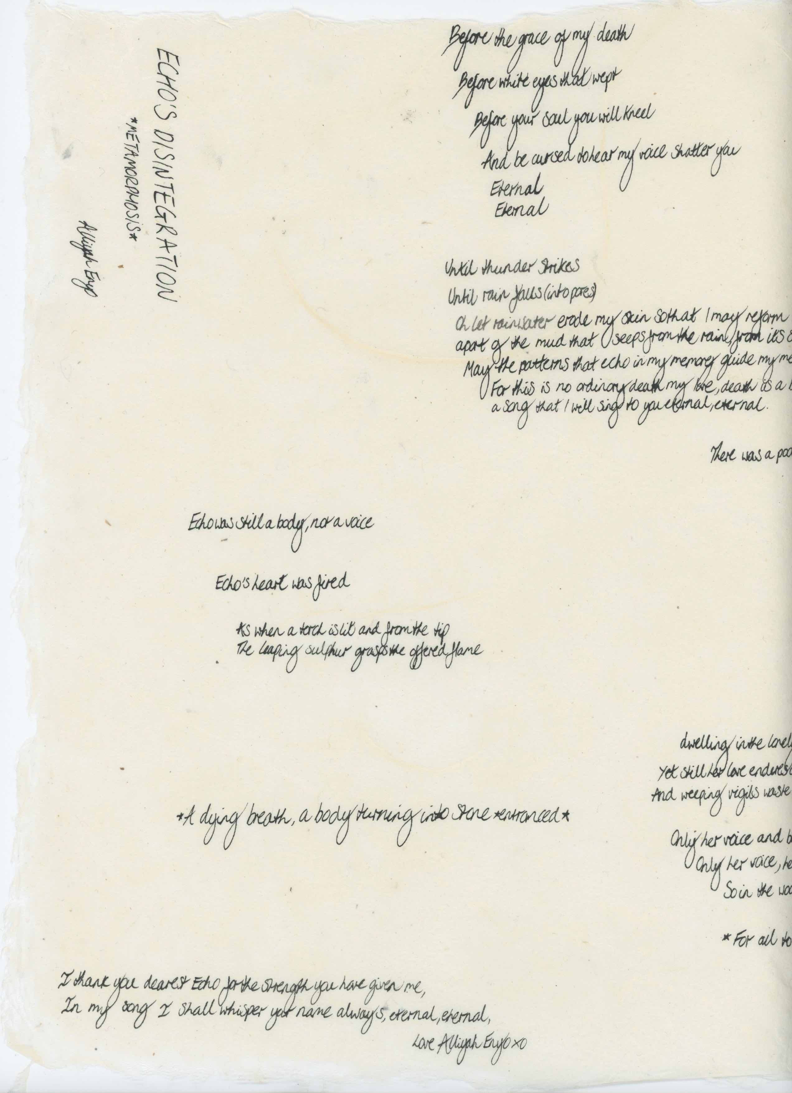 calligraphy