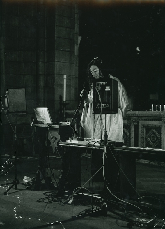 Alliyah singing in St.Mary's cathedral
