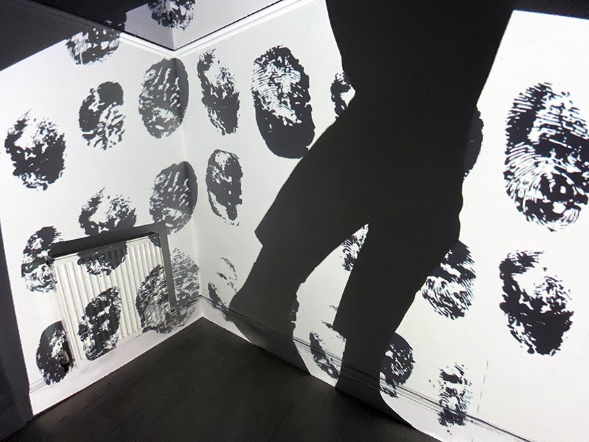 Type touch, video installation, 2021