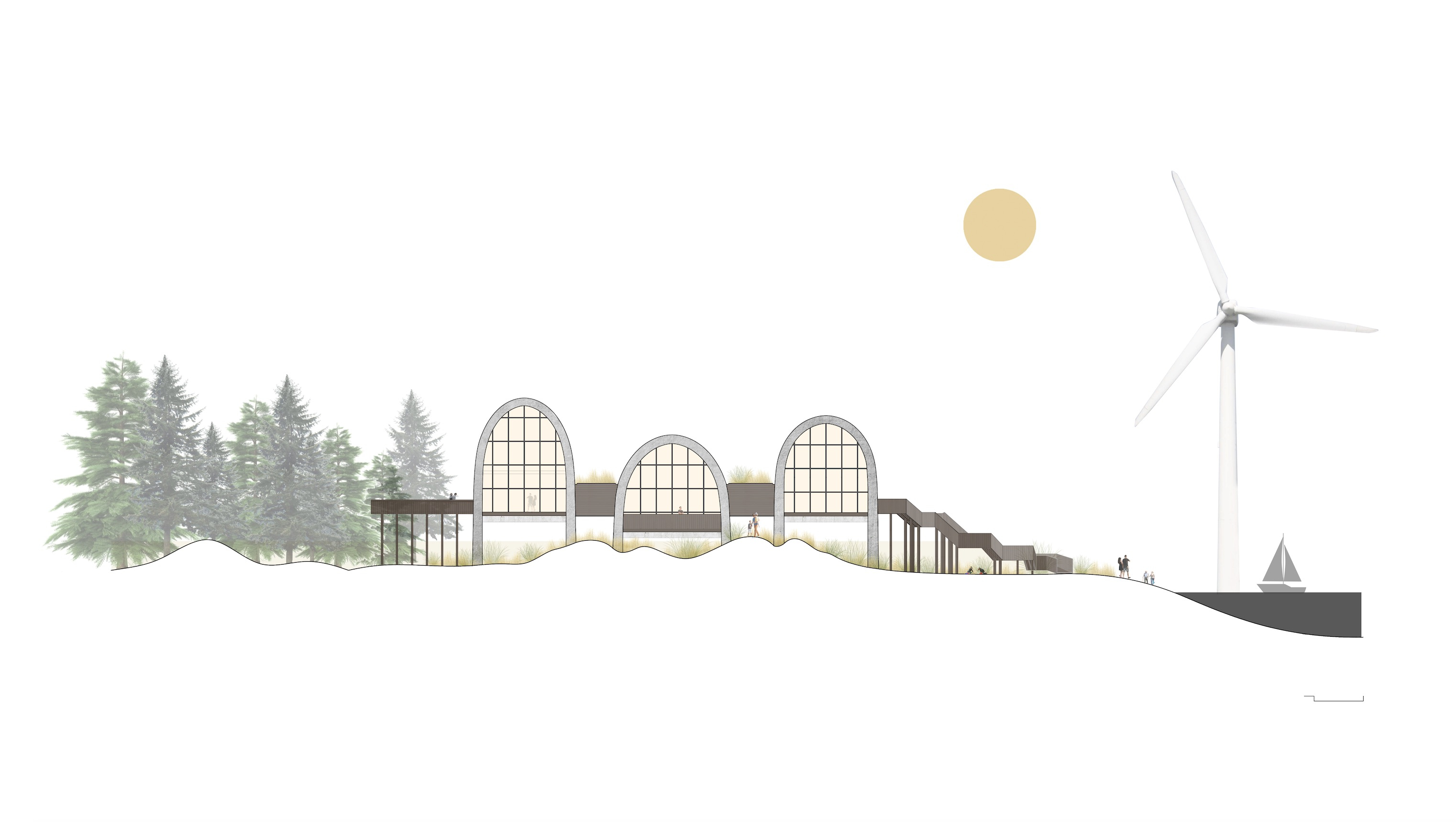 Elevation of project