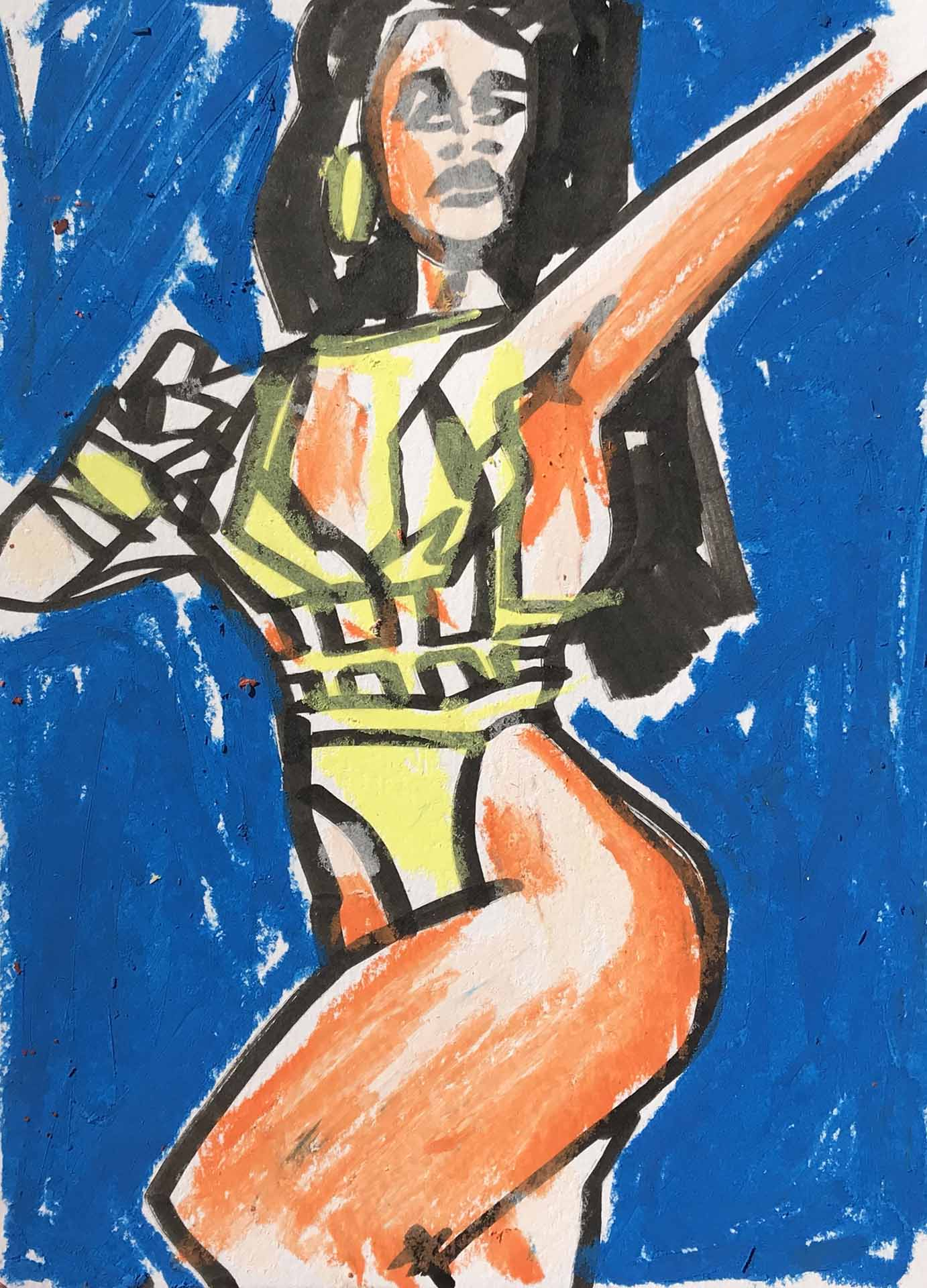 Burlesque Dancer