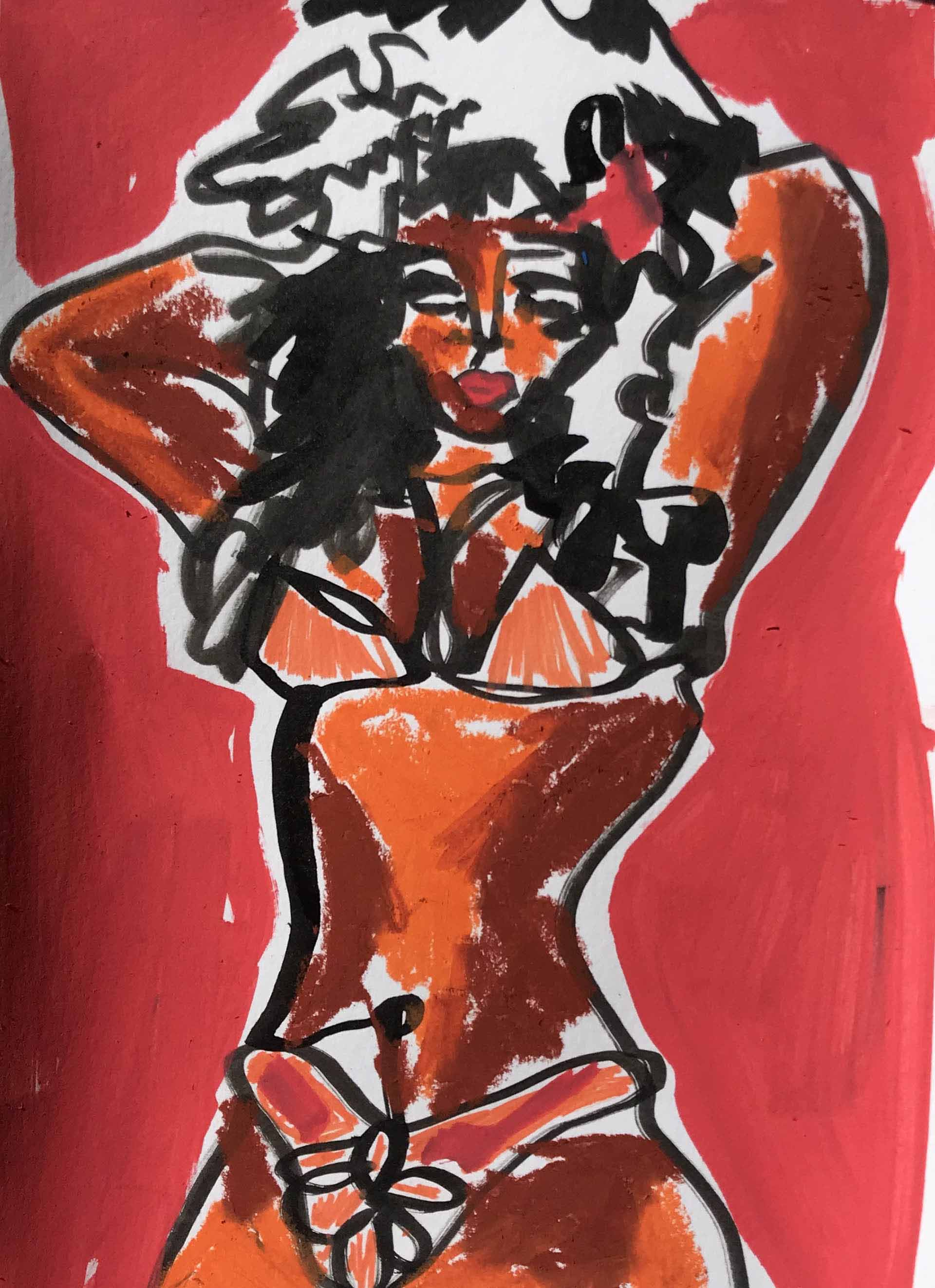 Burlesque Dancer