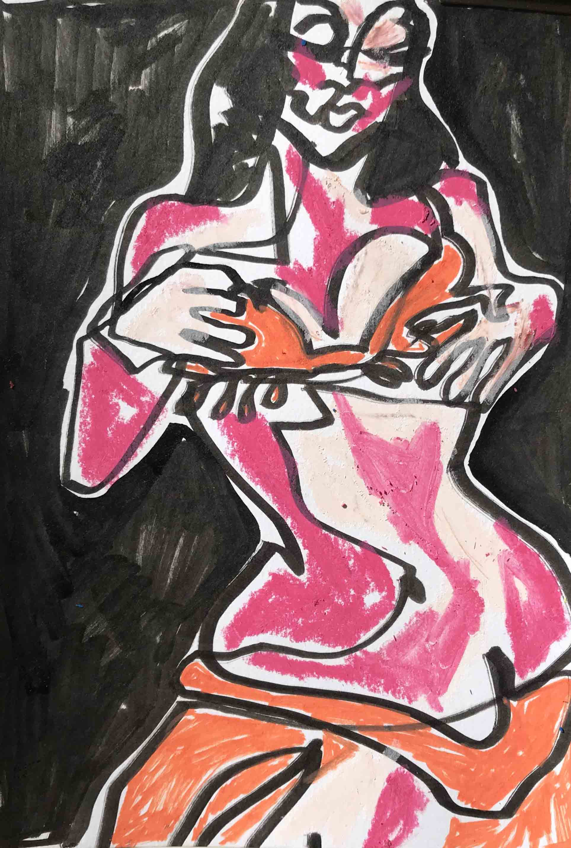 Burlesque Dancer
