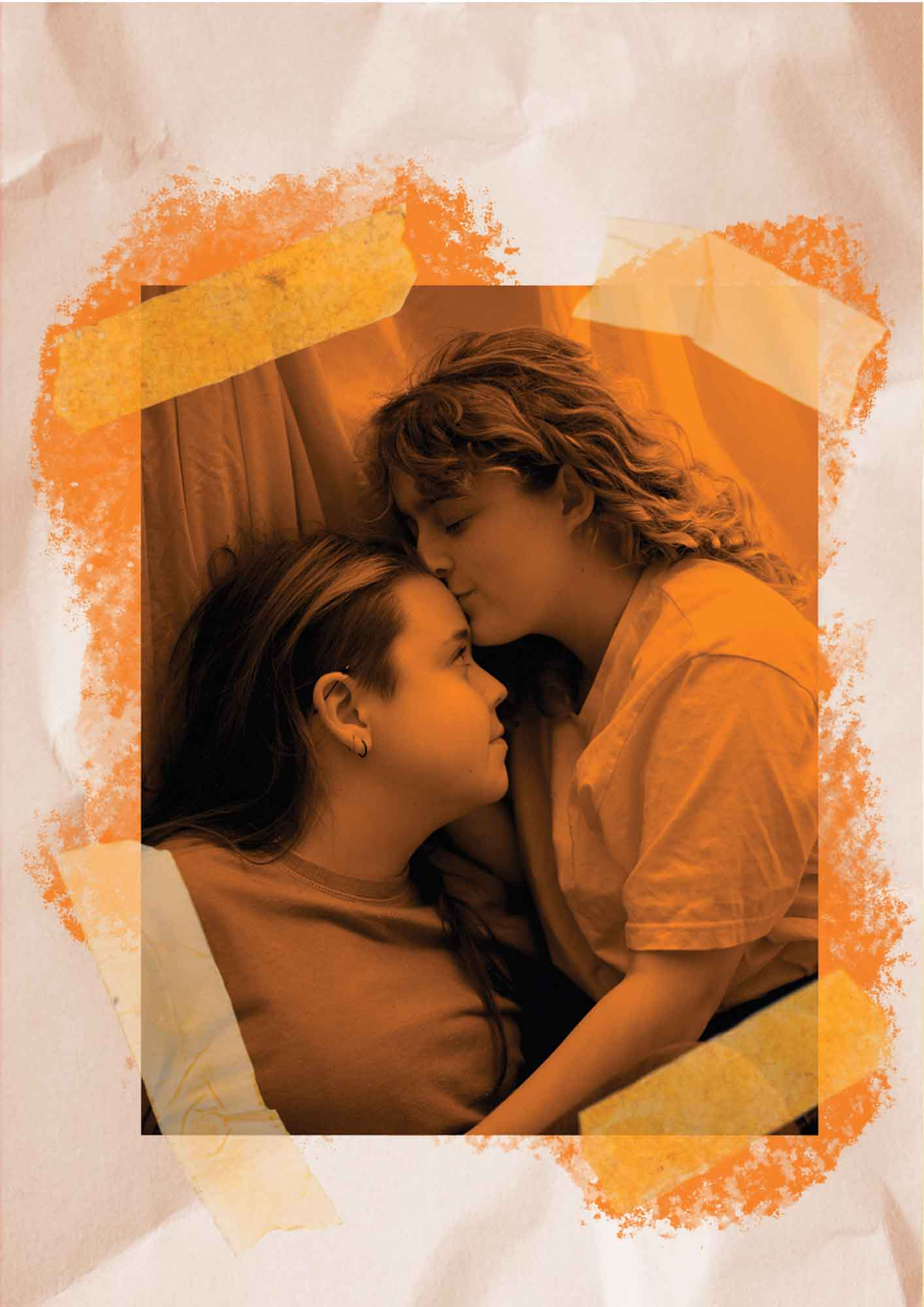 Portrait of Ellen and Ska. 