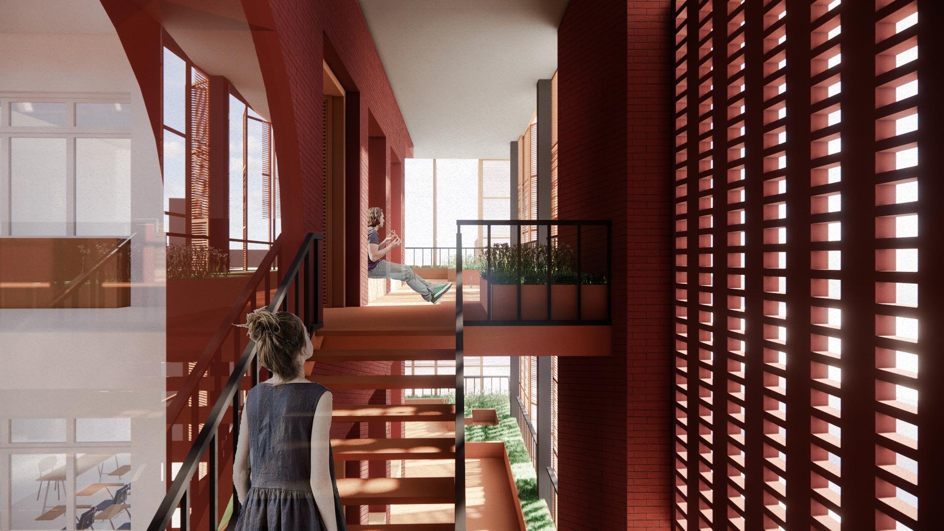 Perspective Drawing of Greenery1