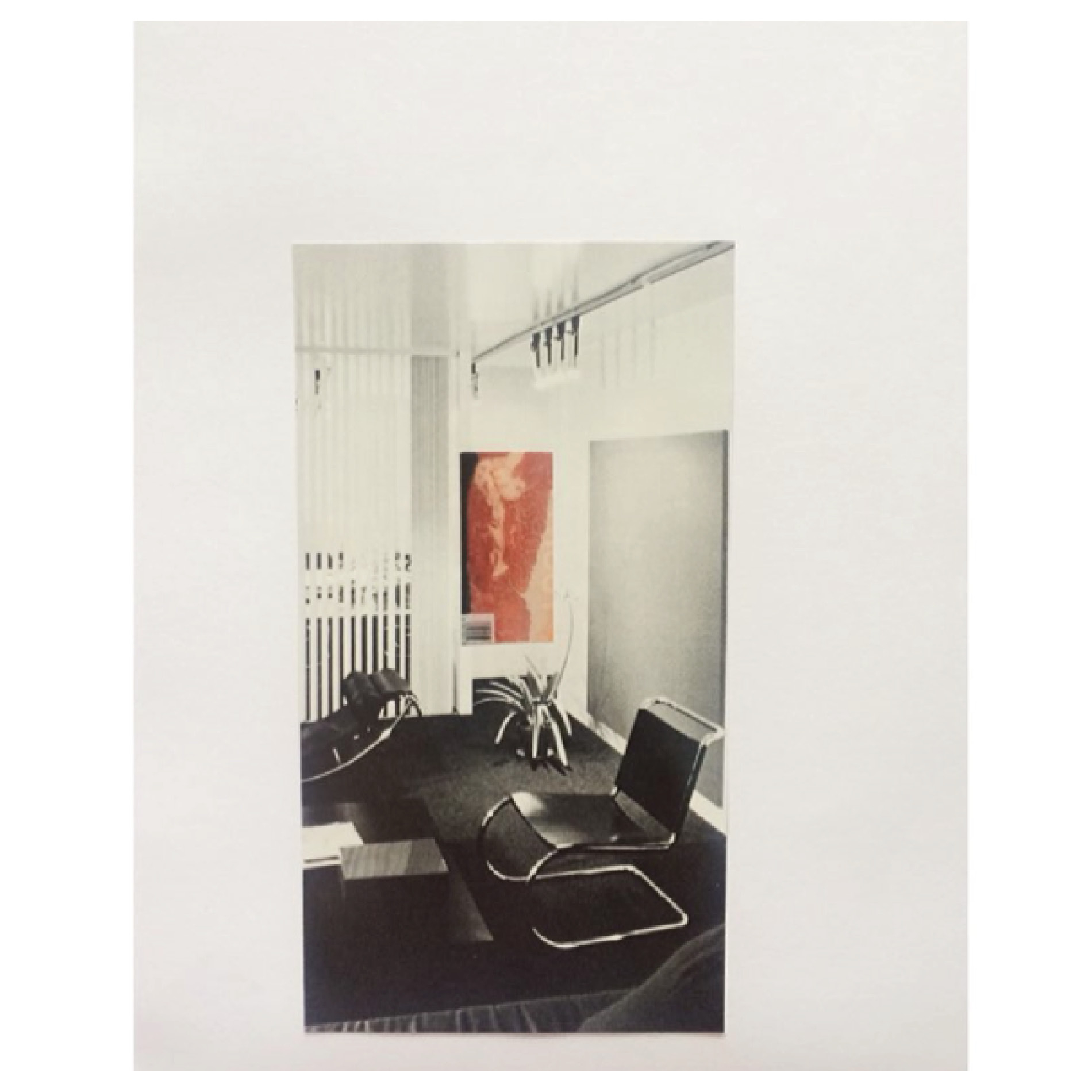 Collage of meat in space. 1970. Summer 2019