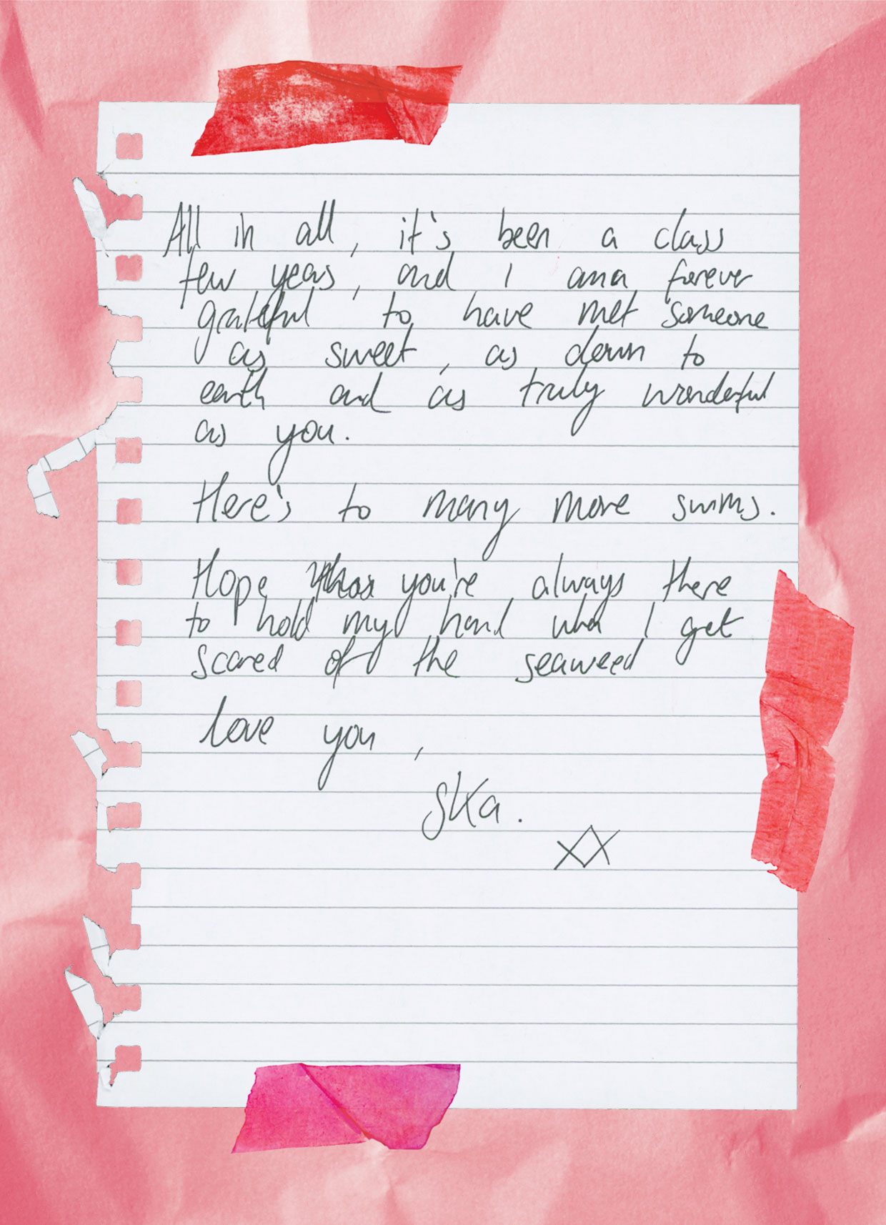 Letter from Ska to Sarah back page