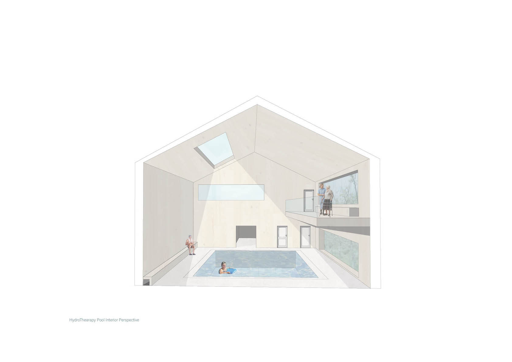 Care Home and Community Hub Hydrotherapy Pool Visualisation 