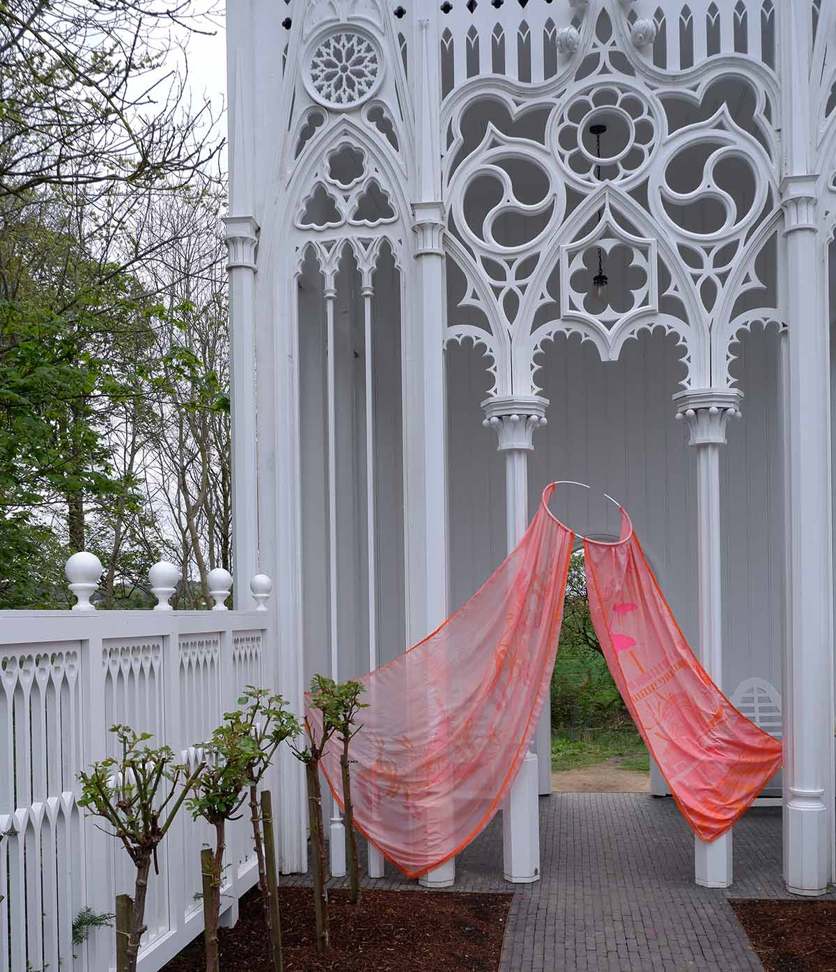 An image of my showpiece showing both lengths as an immersive installation that allows the viewer to transport themselves into the narrative being depicted