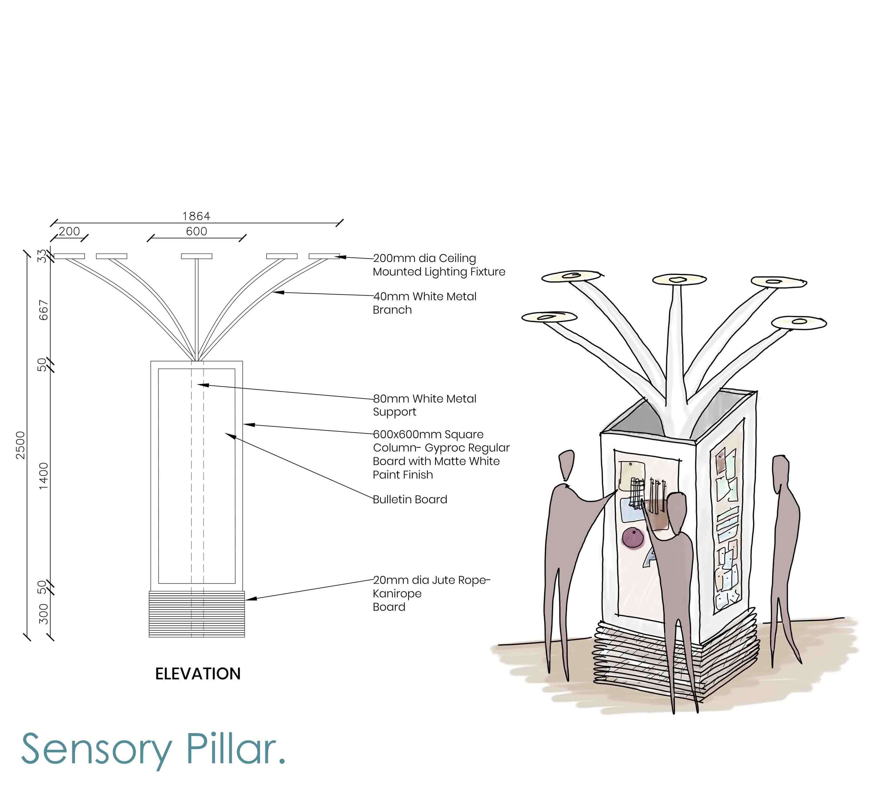 Sensory Pillar