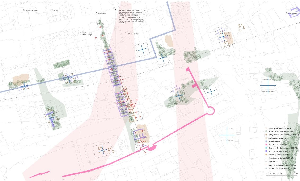 Fragments of Memories buried under South Bridge (2050 A.D.)