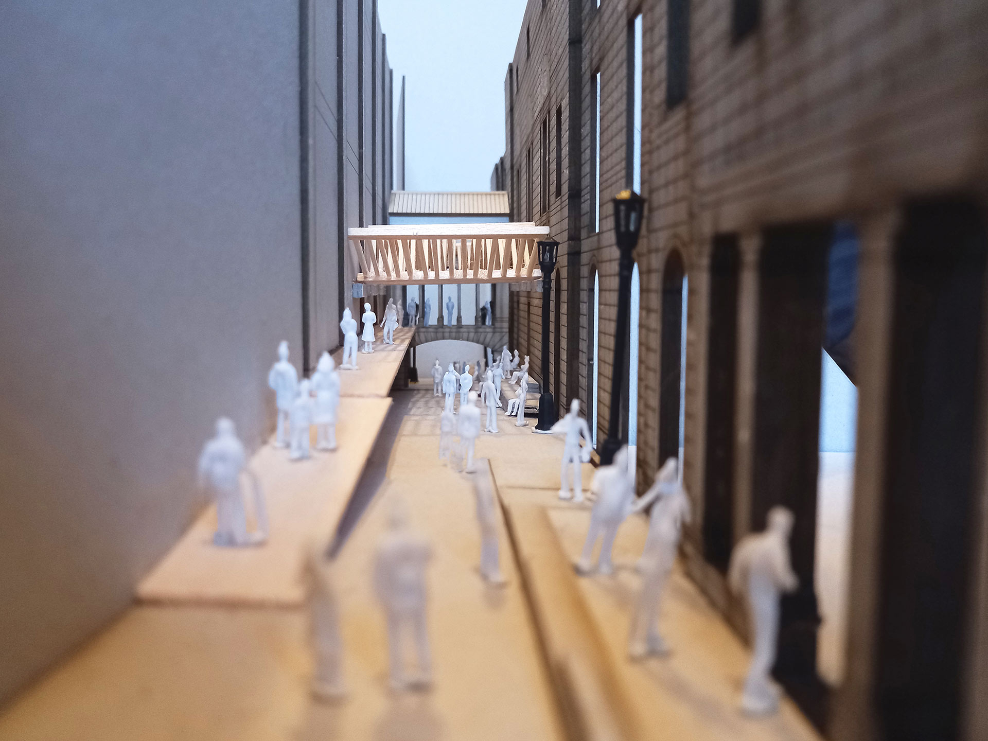 Photo of street model