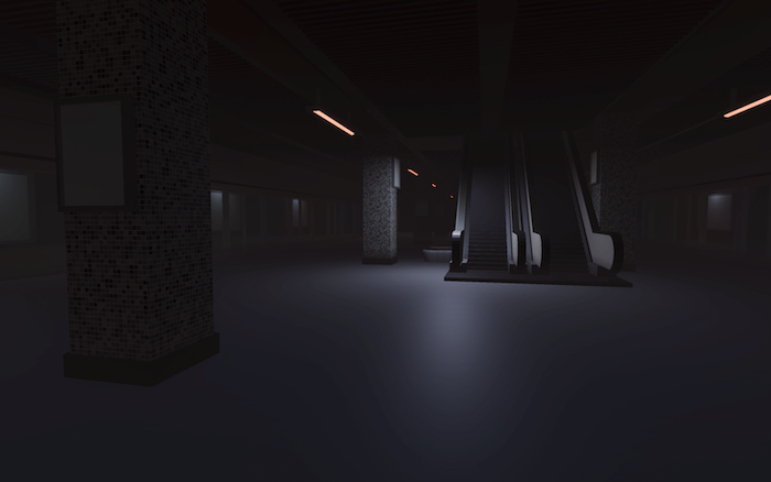 Train game environment