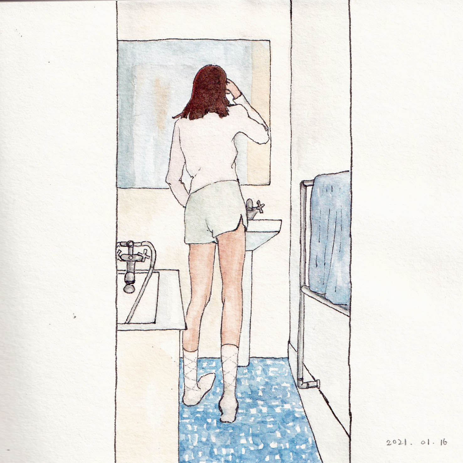 pandemic life illustration3