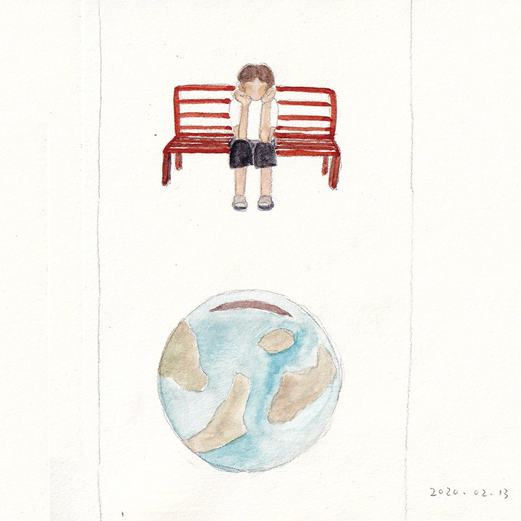 pandemic life illustration5