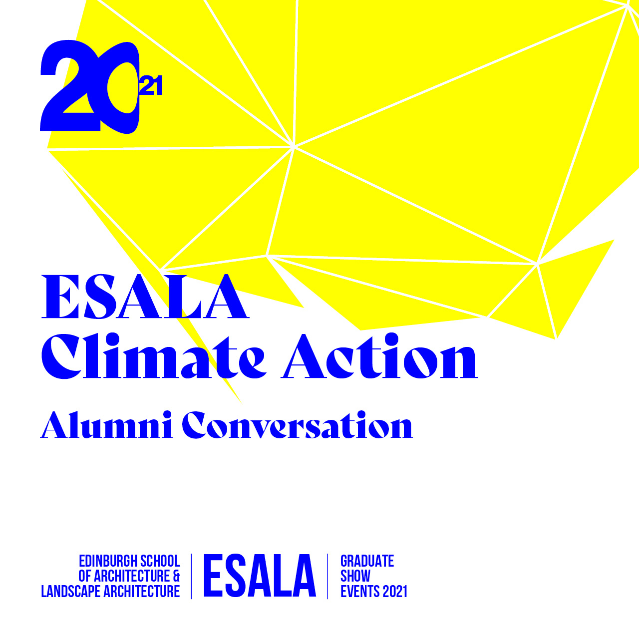 ESALA Climate Action: Alumni conversation