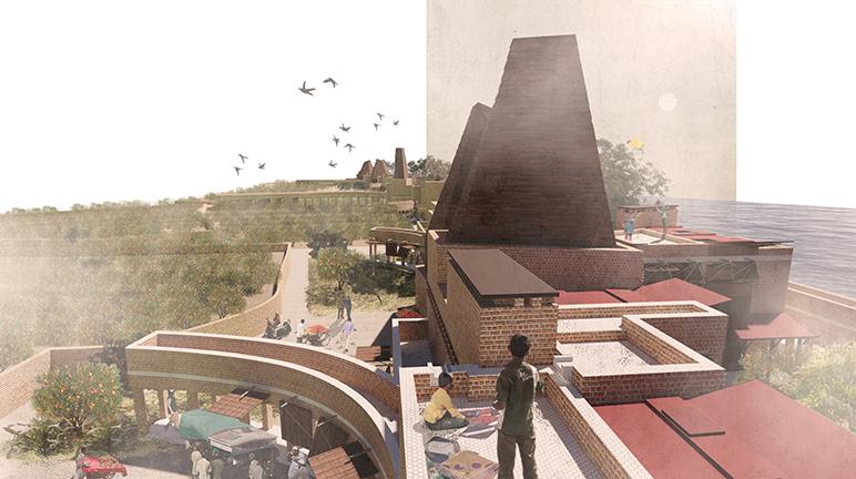 Paradise Pomegranate, New Riverfront Visualisation