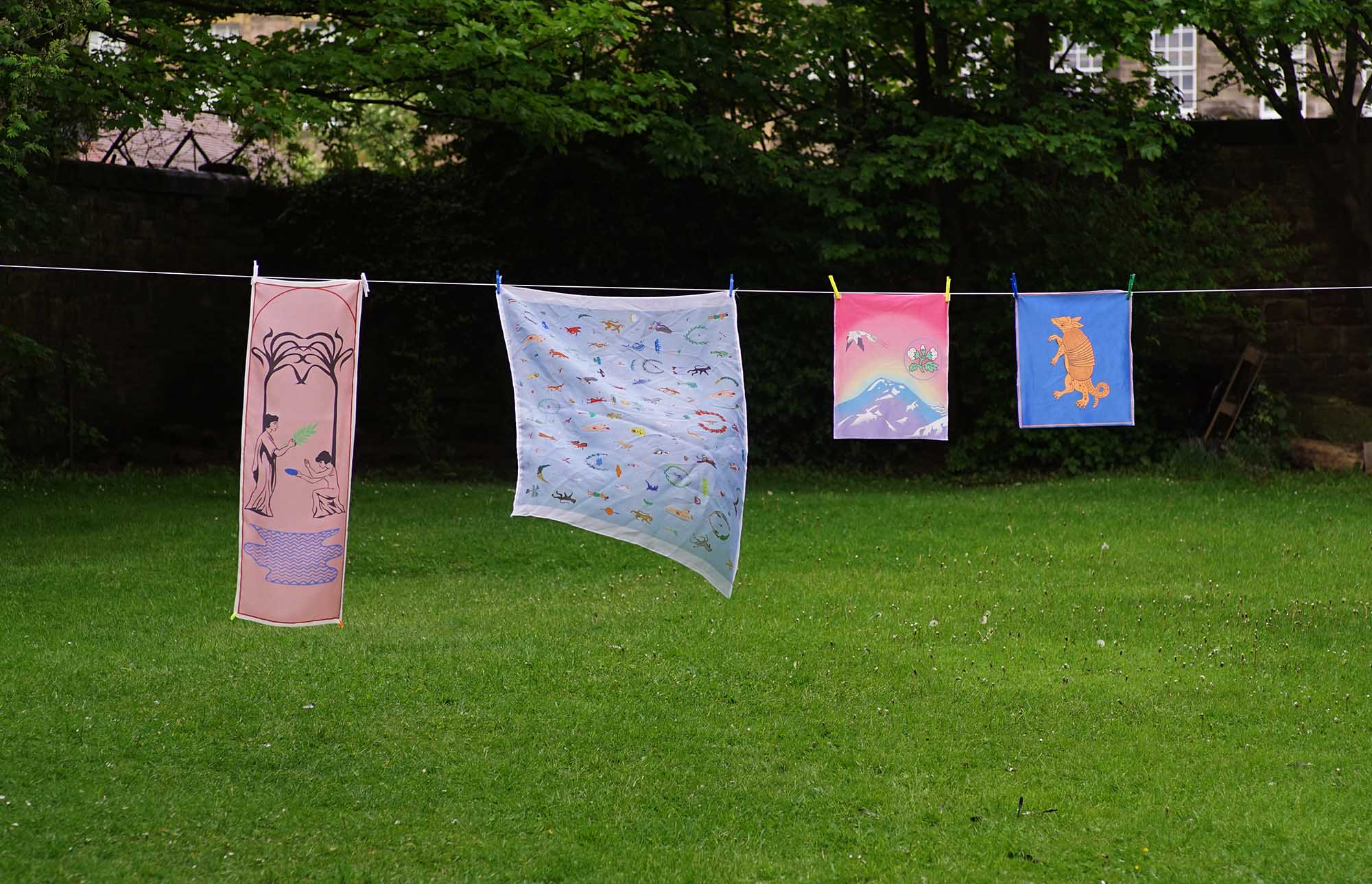 Four flags