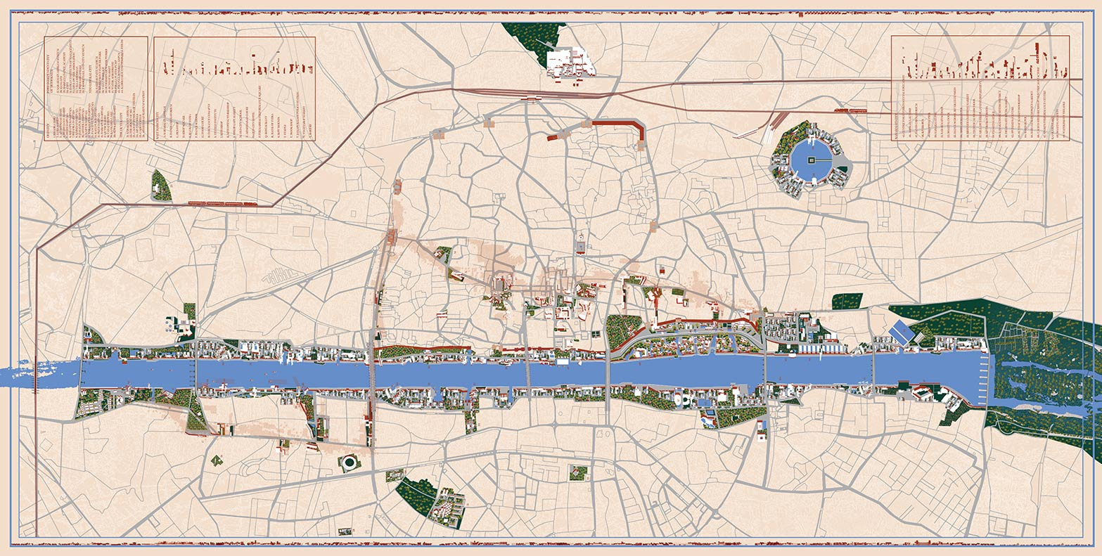 Carpet of the Cities of Ahmedabad