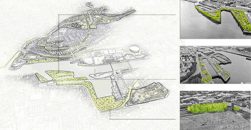 Green spaces need to be connected to form a complete and continuous green space system. There is also continuity between human and non-human, which will make the exchange of resources more convenient