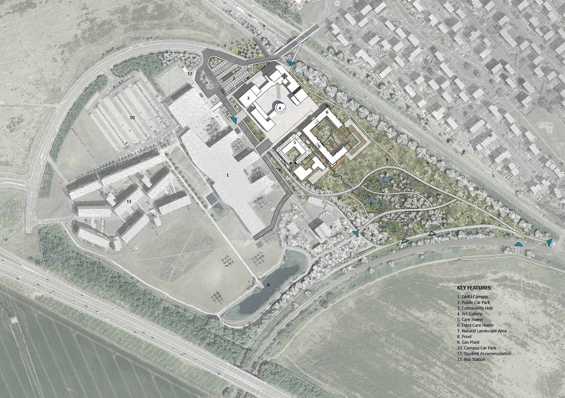Site masterplan
