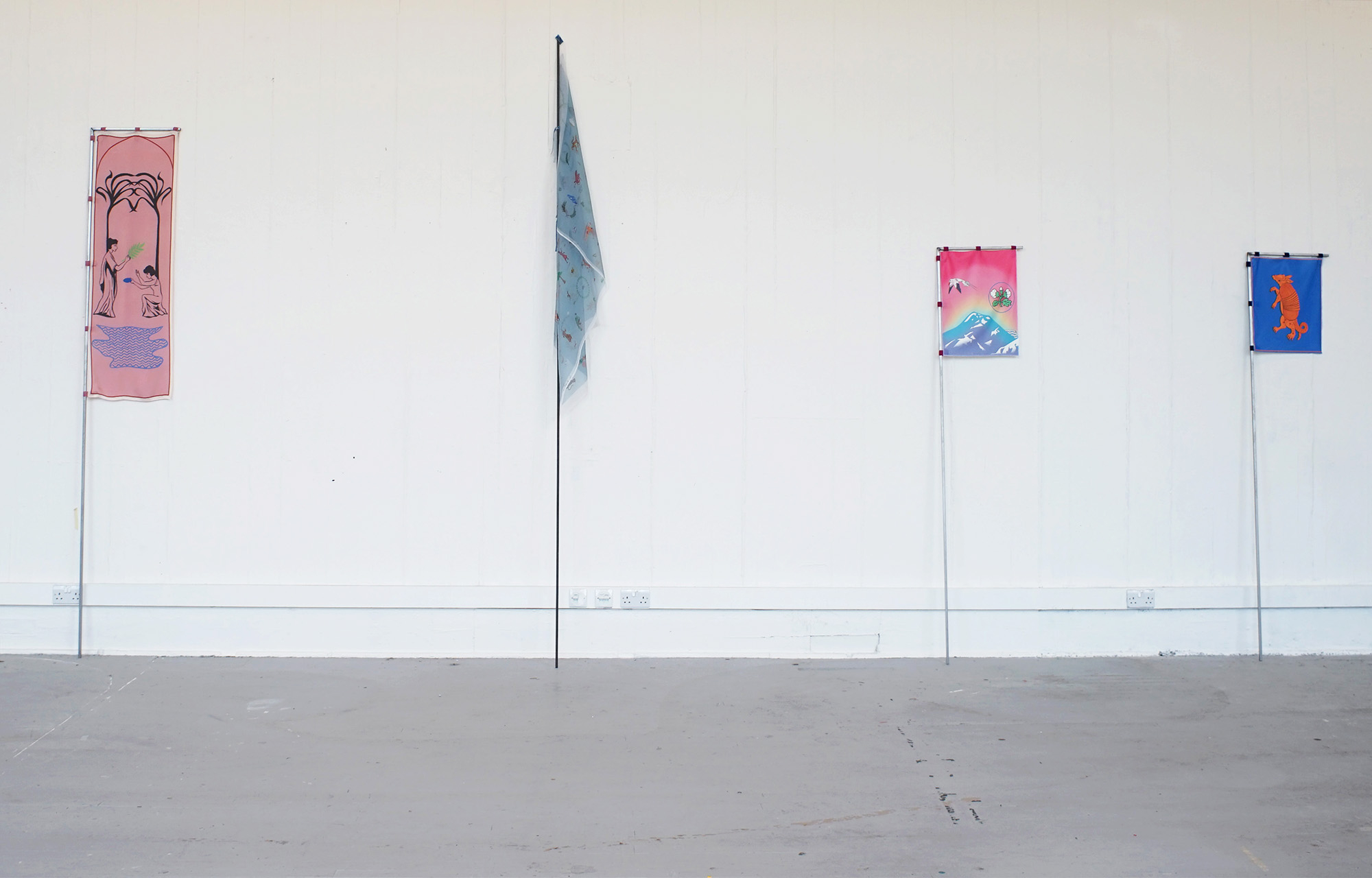 Four flags