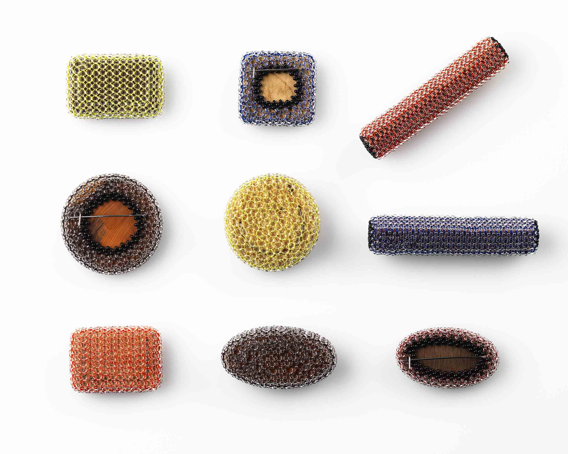 beaded Brooches 