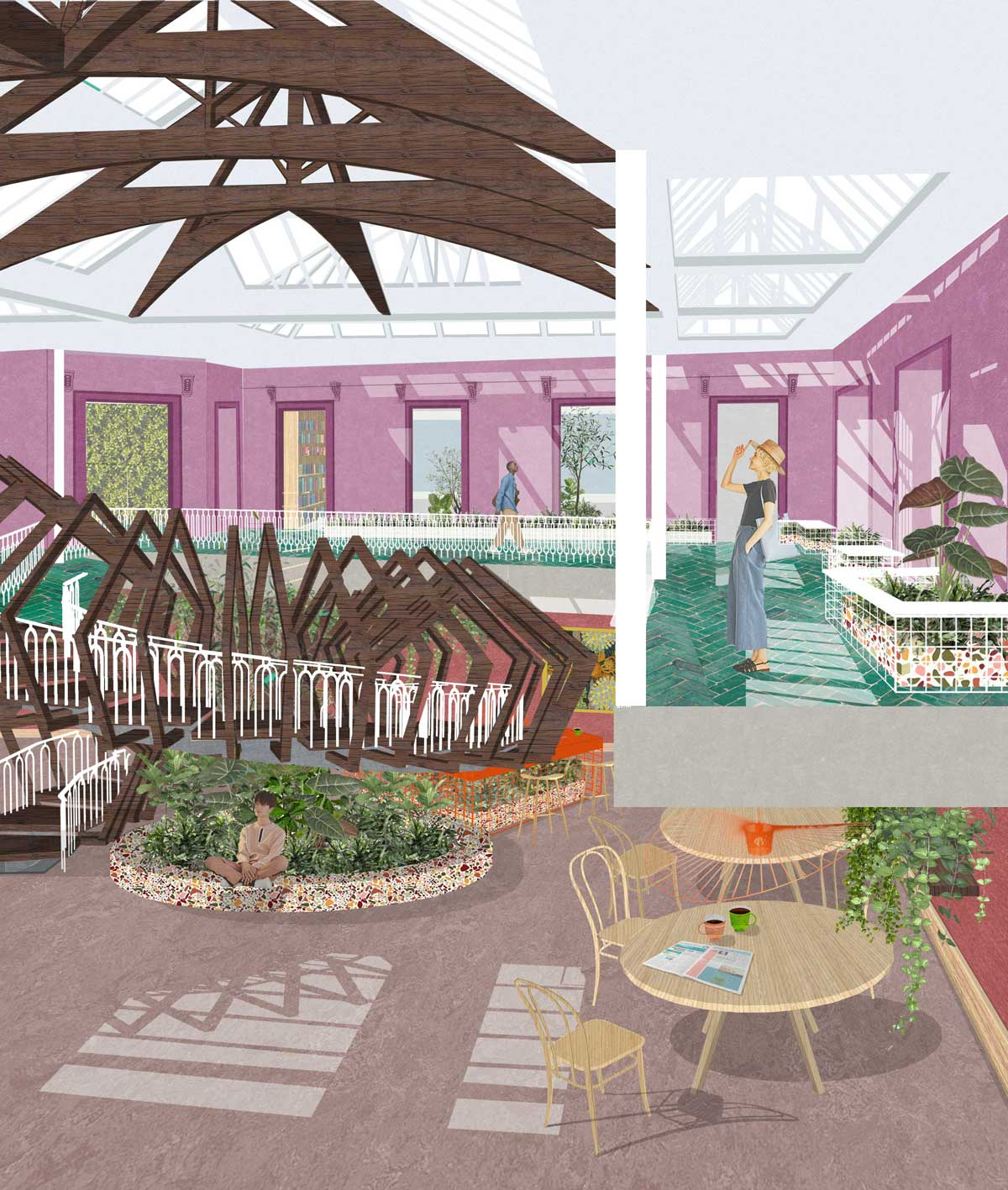 Main Space - Lobby and Cafe