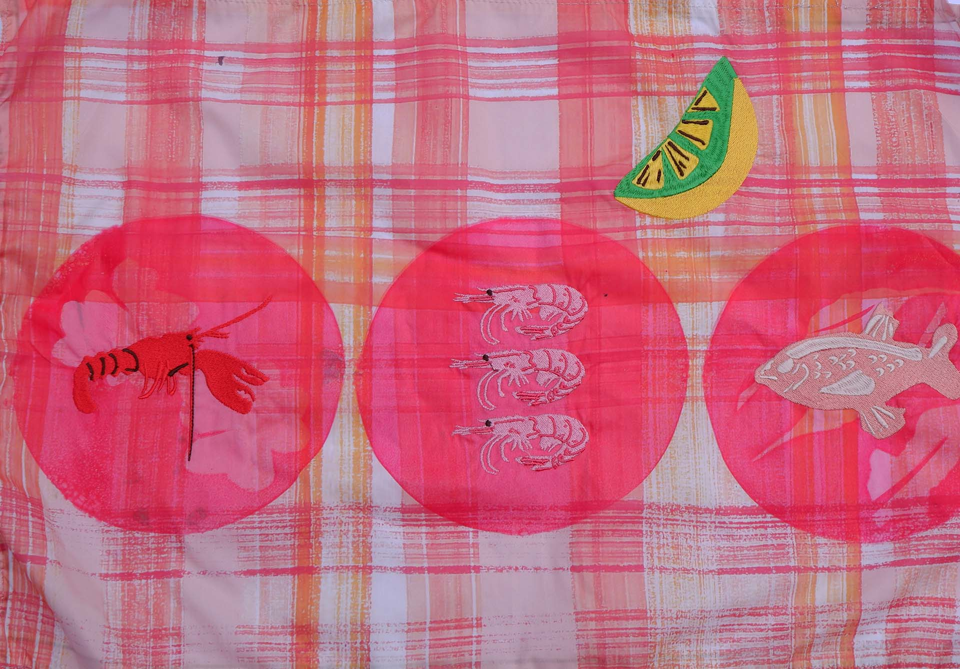 Sample showing tea party setting