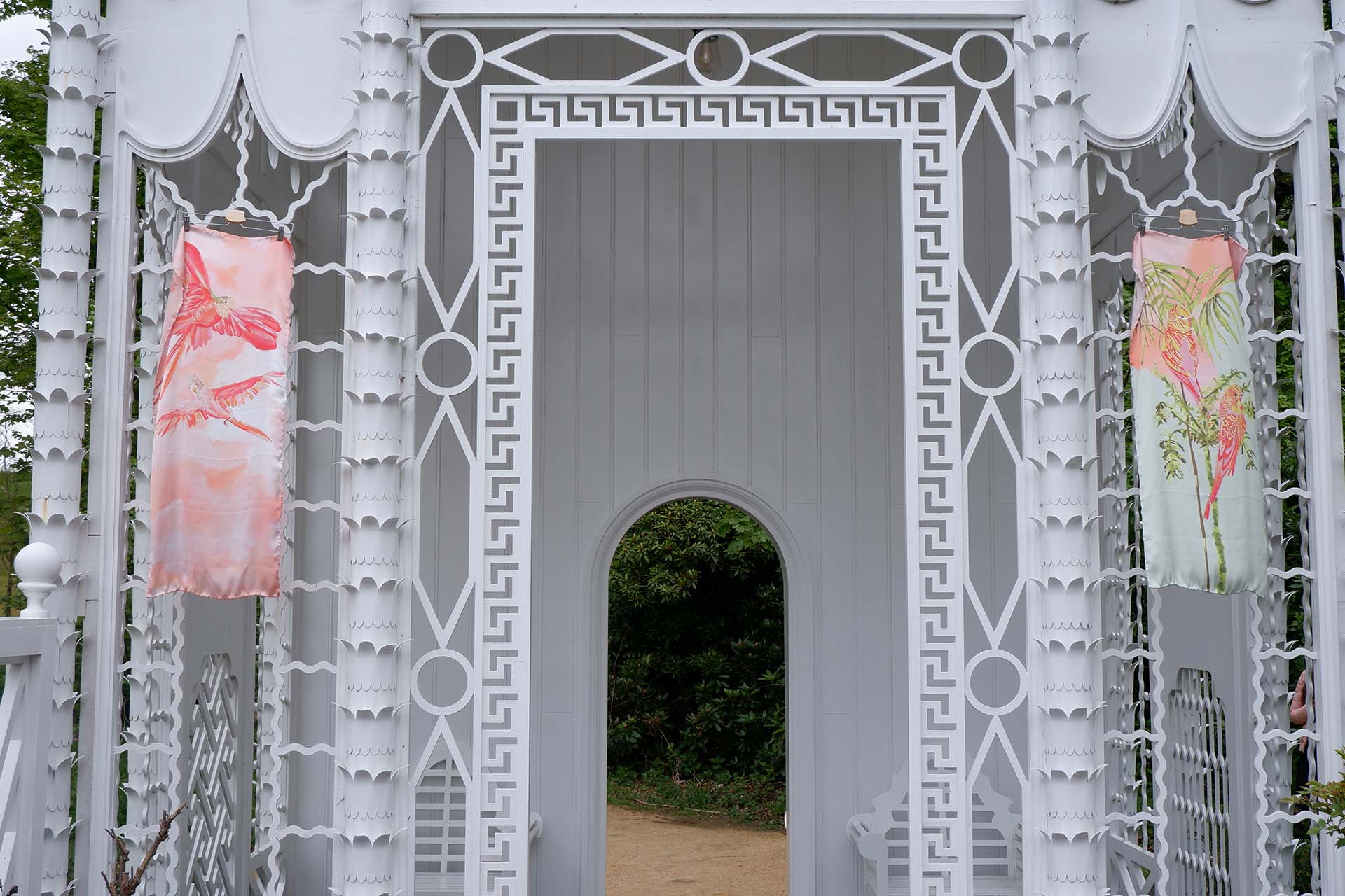 This image shows two of my digital prints which both depict soaring birds