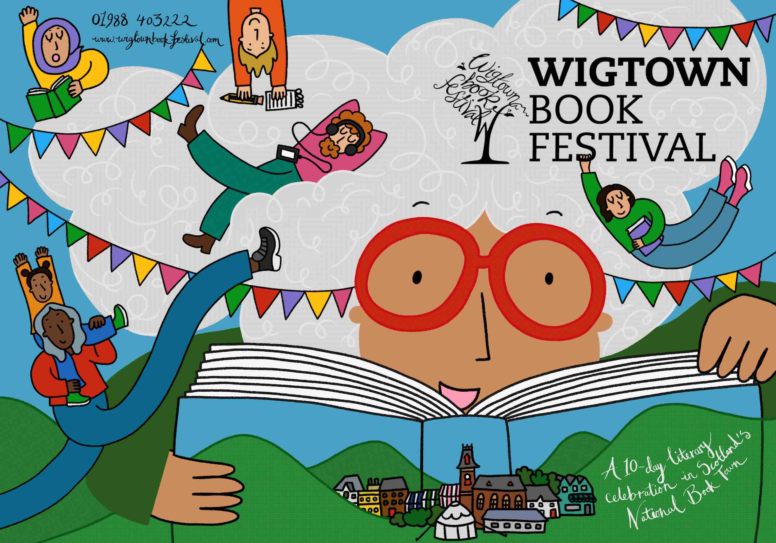 Wigtown book festival cover Issey Medd