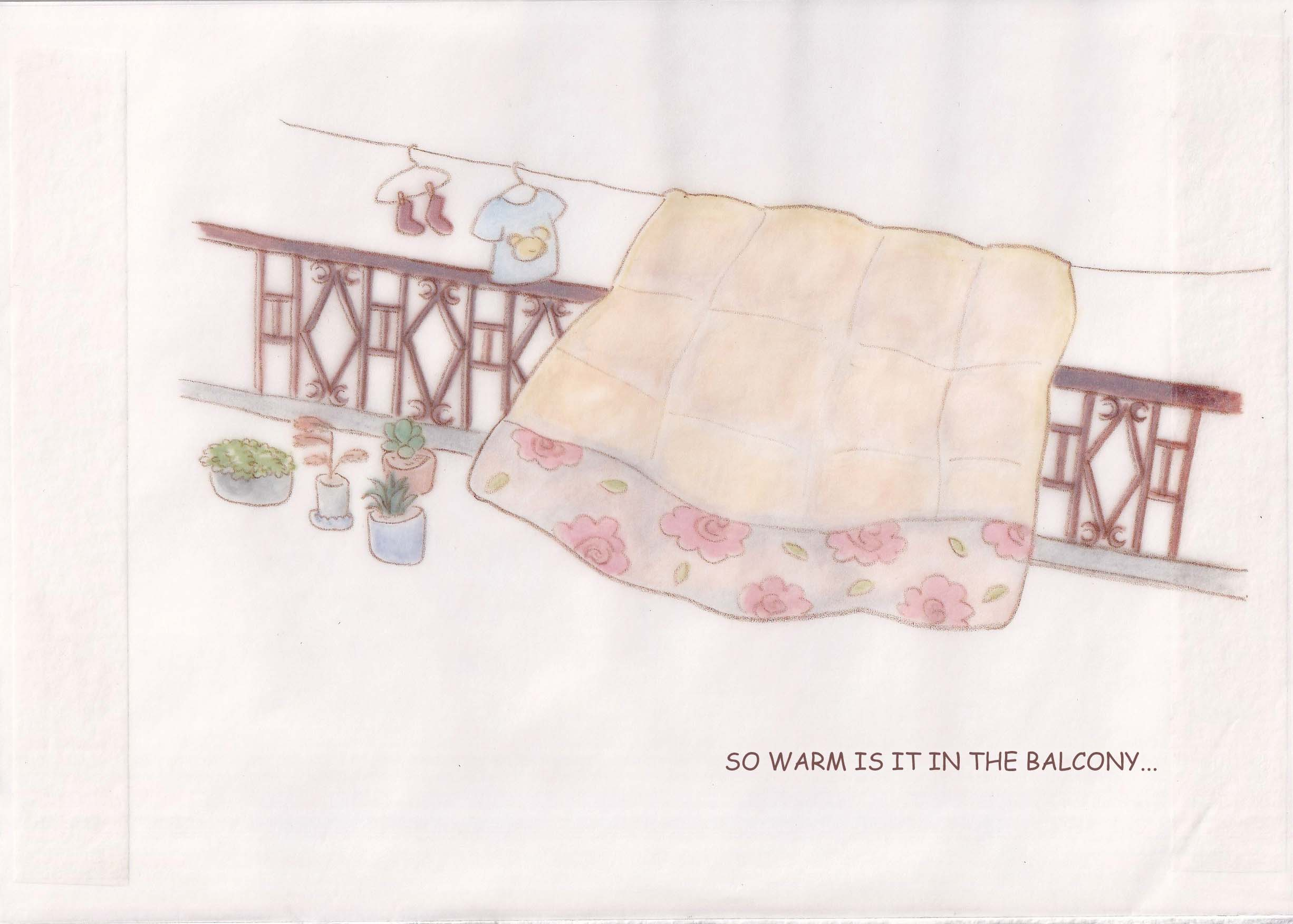 So warm is it in the balcony…