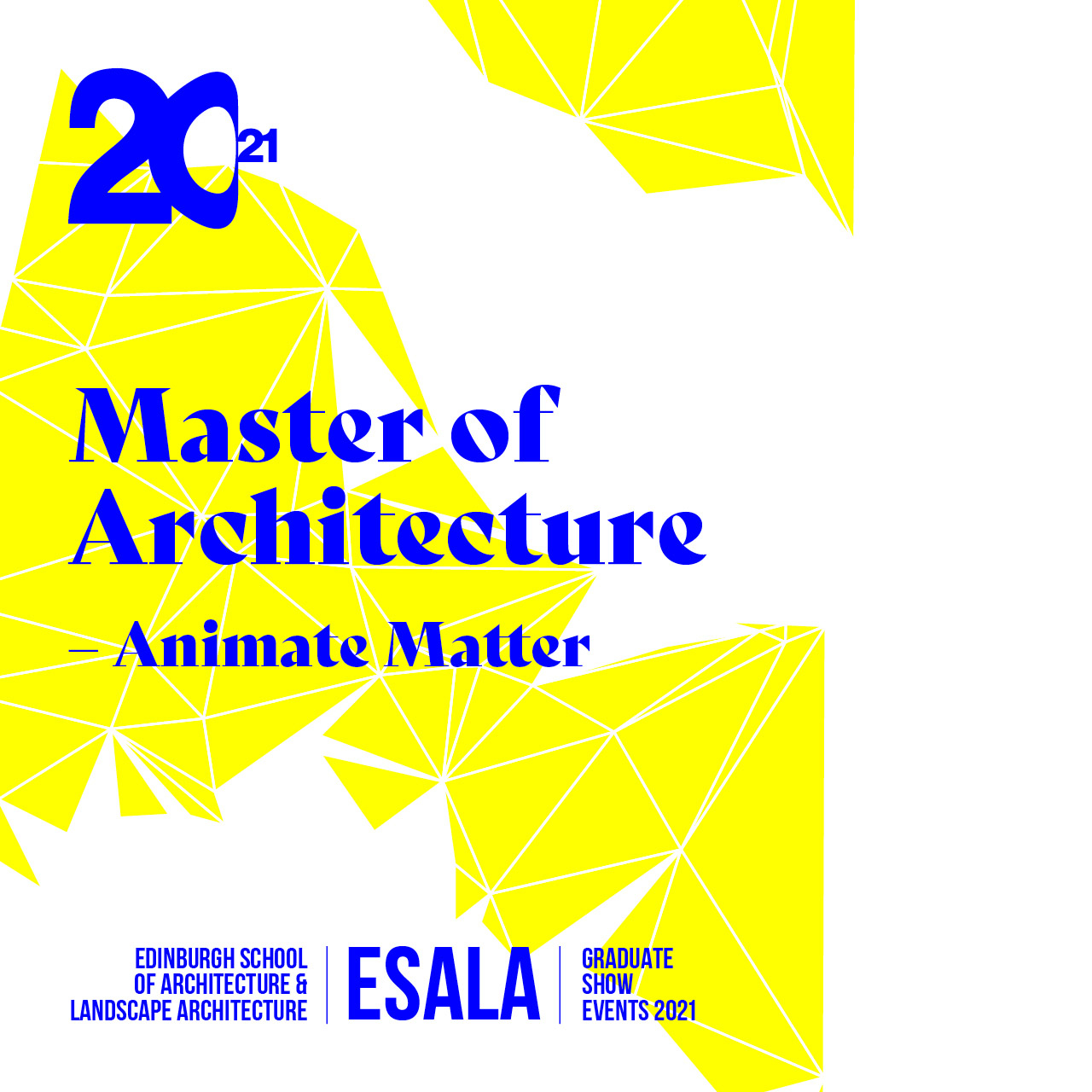 Master of Architecture – Animate Matter