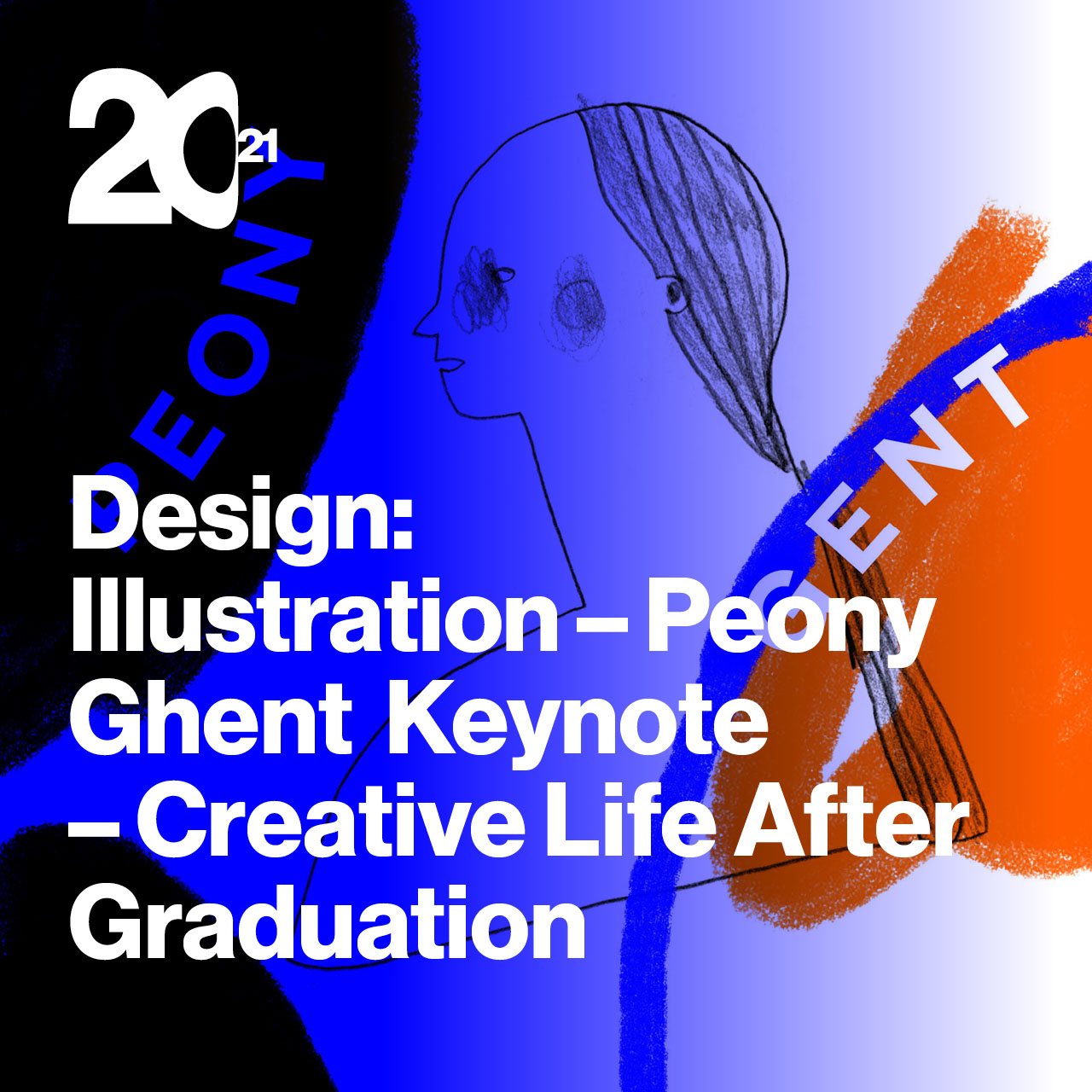 Design: Illustration - Peony Ghent Keynote - Creative Life After Graduation