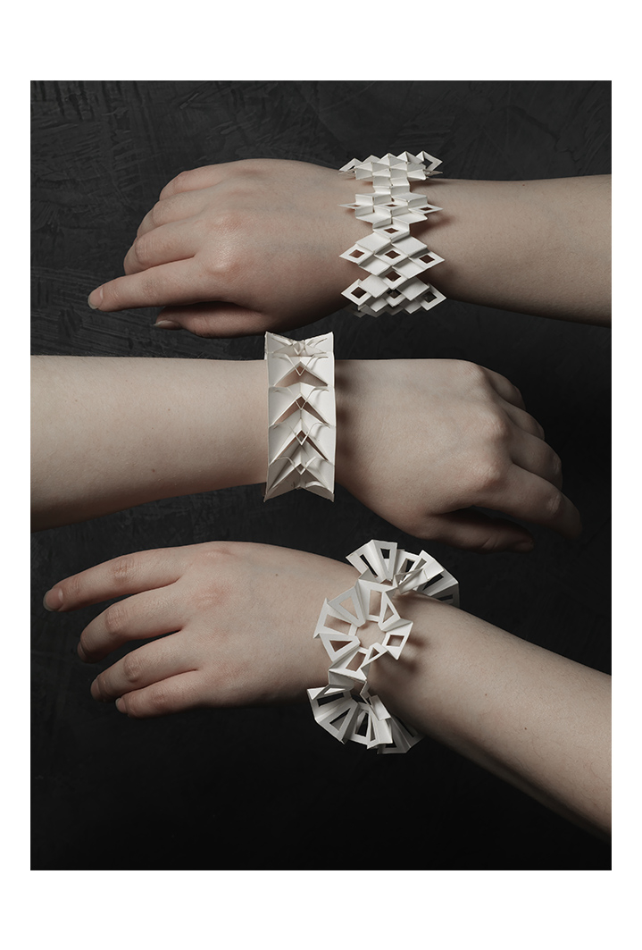 Paper Bracelet Kit (Wearing Display)