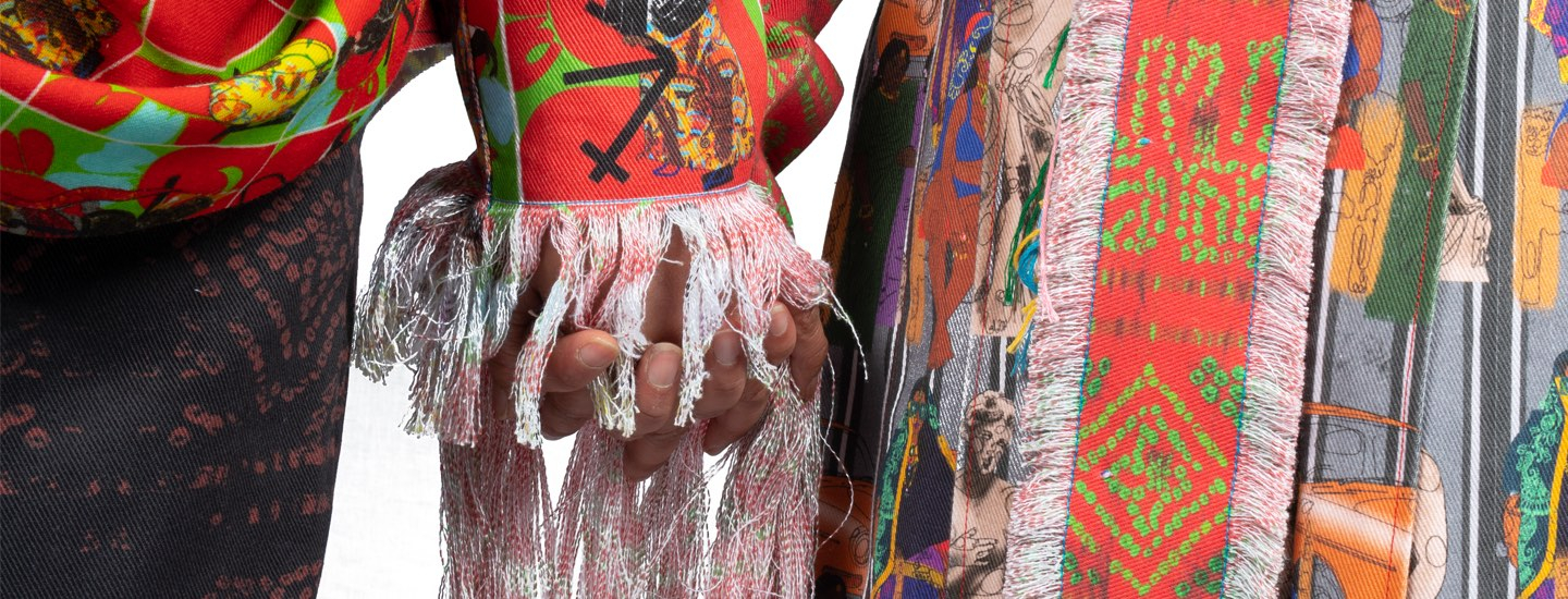 My collection aims to celebrate a multi- cultural society in the UK as a British Indian.